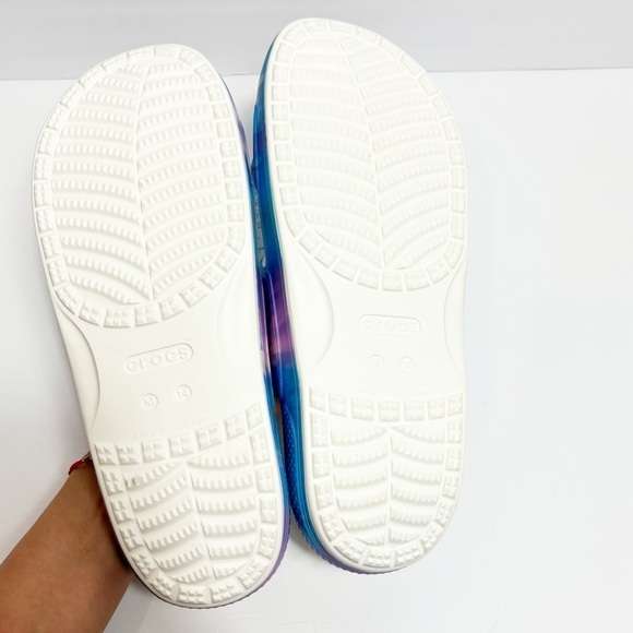 CROCS CLASSIC OUT OF THIS WORLD SANDAL PURPLE BLUE MEN 14 NEW main image 4